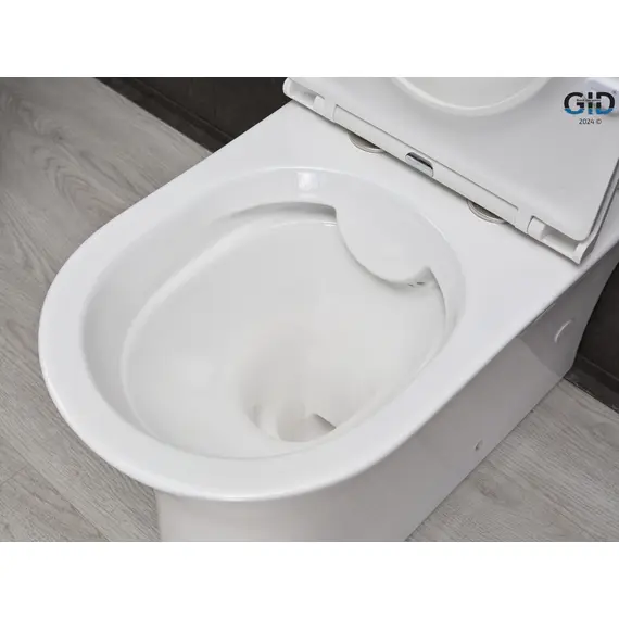 УНИТАЗ НАПОЛЬНЫЙ GID TN2126 62246Y БЕЛЫЙ 64.5X37.5X83