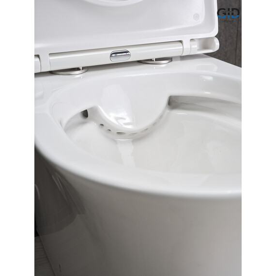 УНИТАЗ НАПОЛЬНЫЙ GID TN2126 62246Y БЕЛЫЙ 64.5X37.5X83