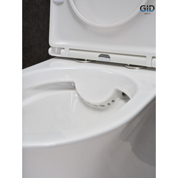 УНИТАЗ НАПОЛЬНЫЙ GID TN2126 62246Y БЕЛЫЙ 64.5X37.5X83