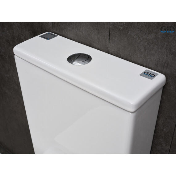УНИТАЗ НАПОЛЬНЫЙ GID TN2184 62251Y БЕЛЫЙ 62.5X35X81