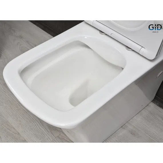 УНИТАЗ НАПОЛЬНЫЙ GID TN2184 62251Y БЕЛЫЙ 62.5X35X81