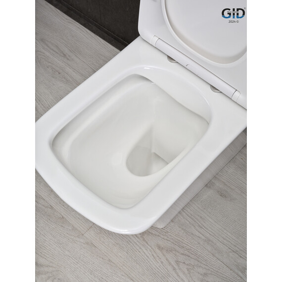 УНИТАЗ НАПОЛЬНЫЙ GID TN2184 62251Y БЕЛЫЙ 62.5X35X81