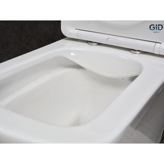 УНИТАЗ НАПОЛЬНЫЙ GID TN2184 62251Y БЕЛЫЙ 62.5X35X81