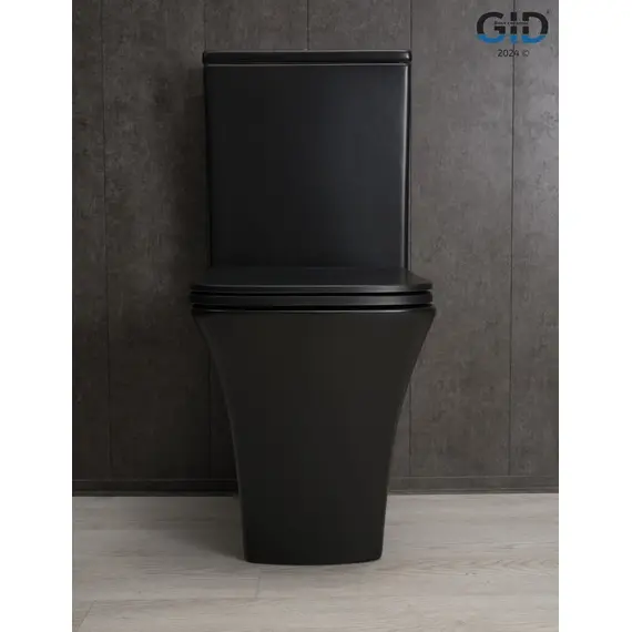 УНИТАЗ НАПОЛЬНЫЙ GID TN2184BM 62252Y ЧЕРНЫЙ МАТОВЫЙ 62.5X37X83