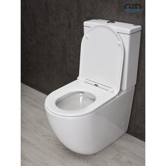 УНИТАЗ НАПОЛЬНЫЙ GID TN2188 62249Y БЕЛЫЙ 62X36X84