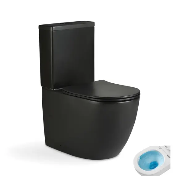 УНИТАЗ НАПОЛЬНЫЙ TORNADO GID TN2188TF-BM 62269Y ЧЕРНЫЙ МАТОВЫЙ 64X36X83.5