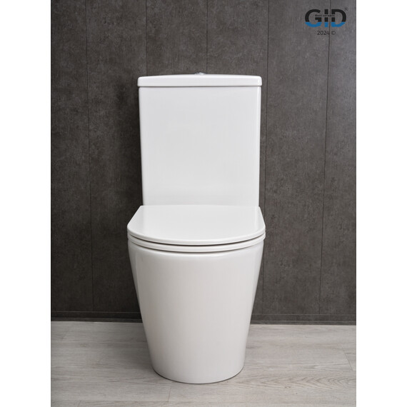 УНИТАЗ НАПОЛЬНЫЙ GID TN2189 62247Y БЕЛЫЙ 64X37X82