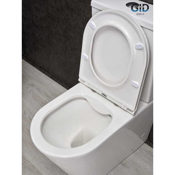 УНИТАЗ НАПОЛЬНЫЙ GID TN2189 62247Y БЕЛЫЙ 64X37X82