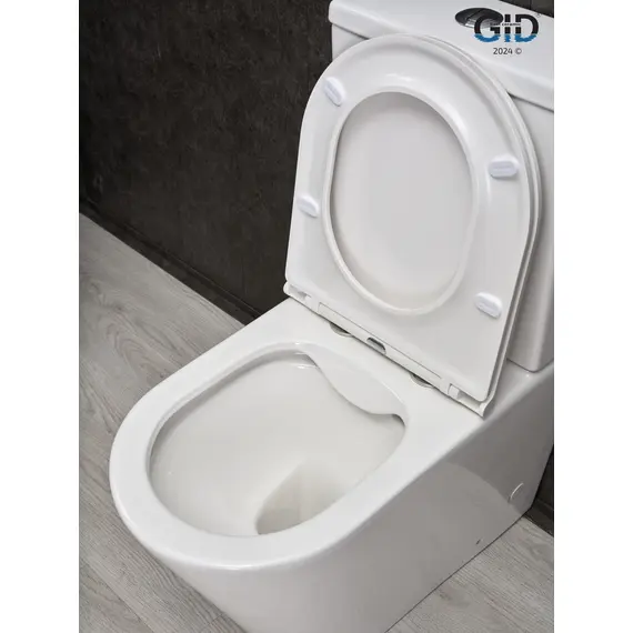 УНИТАЗ НАПОЛЬНЫЙ GID TN2189 62247Y БЕЛЫЙ 64X37X82
