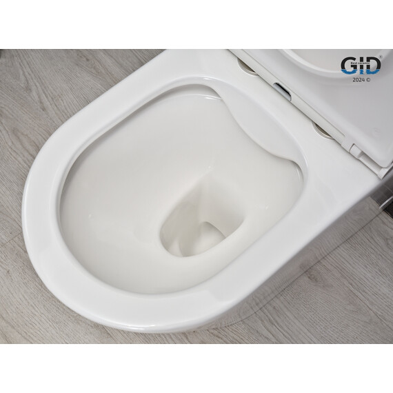 УНИТАЗ НАПОЛЬНЫЙ GID TN2189 62247Y БЕЛЫЙ 64X37X82