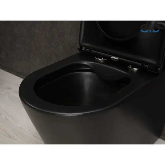 УНИТАЗ НАПОЛЬНЫЙ GID TN2189BM 62248Y ЧЕРНЫЙ МАТОВЫЙ 64.5X38.5X82.5
