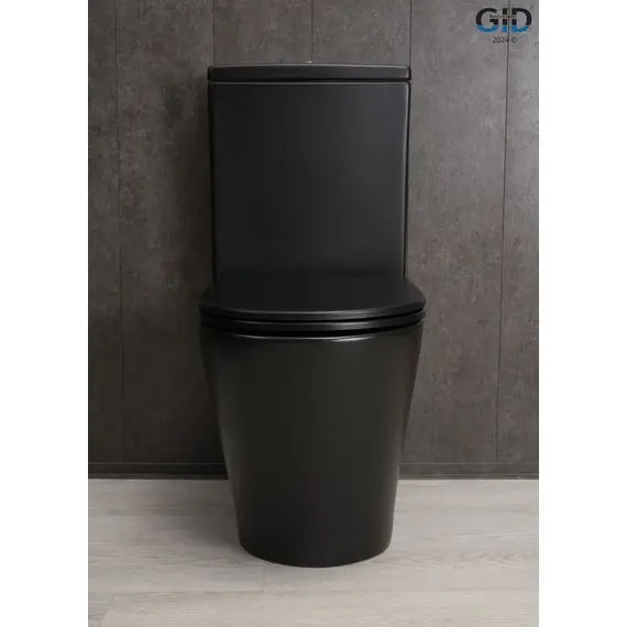 УНИТАЗ НАПОЛЬНЫЙ GID TN2189BM 62248Y ЧЕРНЫЙ МАТОВЫЙ 64.5X38.5X82.5