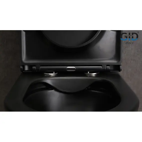 УНИТАЗ НАПОЛЬНЫЙ GID TN2189BM 62248Y ЧЕРНЫЙ МАТОВЫЙ 64.5X38.5X82.5