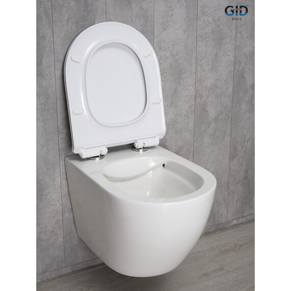 УНИТАЗ ПОДВЕСНОЙ GID TR2122B 62256Y БЕЛЫЙ 53.5X36X35