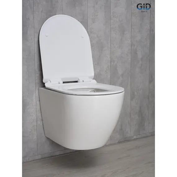 УНИТАЗ ПОДВЕСНОЙ GID TR2122B 62256Y БЕЛЫЙ 53.5X36X35