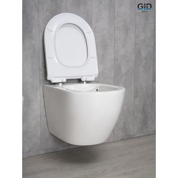 УНИТАЗ ПОДВЕСНОЙ GID TR2122B 62256Y БЕЛЫЙ 53.5X36X35
