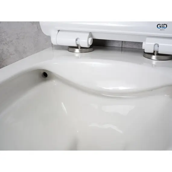 УНИТАЗ ПОДВЕСНОЙ GID TR2122B 62256Y БЕЛЫЙ 53.5X36X35