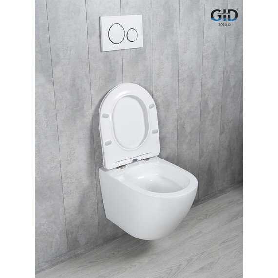 УНИТАЗ ПОДВЕСНОЙ TORNADO GID TR2122TF 62258Y БЕЛЫЙ 49X36X36