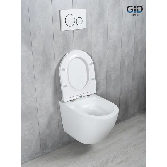 УНИТАЗ ПОДВЕСНОЙ TORNADO GID TR2122TF 62258Y БЕЛЫЙ 49X36X36