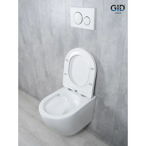 УНИТАЗ ПОДВЕСНОЙ TORNADO GID TR2122TF 62258Y БЕЛЫЙ 49X36X36