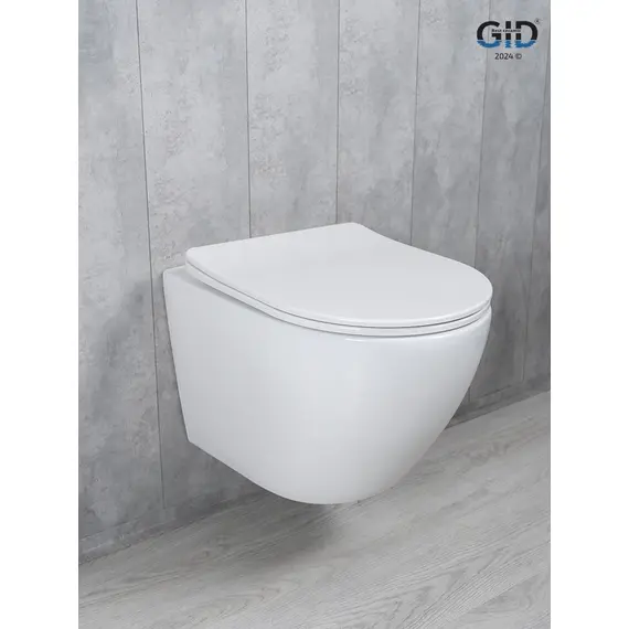 УНИТАЗ ПОДВЕСНОЙ TORNADO GID TR2122TF 62258Y БЕЛЫЙ 49X36X36