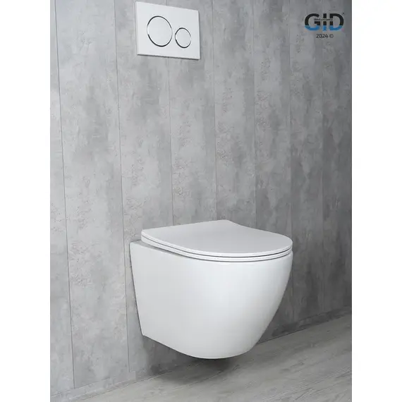 УНИТАЗ ПОДВЕСНОЙ TORNADO GID TR2122TF 62258Y БЕЛЫЙ 49X36X36