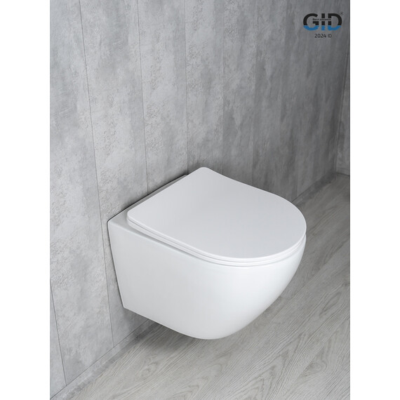 УНИТАЗ ПОДВЕСНОЙ TORNADO GID TR2122TF 62258Y БЕЛЫЙ 49X36X36