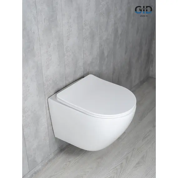 УНИТАЗ ПОДВЕСНОЙ TORNADO GID TR2122TF 62258Y БЕЛЫЙ 49X36X36