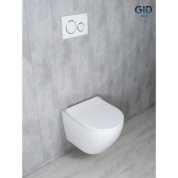 УНИТАЗ ПОДВЕСНОЙ TORNADO GID TR2122TF 62258Y БЕЛЫЙ 49X36X36