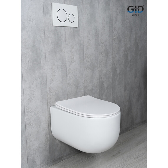 УНИТАЗ ПОДВЕСНОЙ TORNADO GID TR2133TF 62262Y БЕЛЫЙ 49X36X34