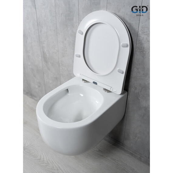 УНИТАЗ ПОДВЕСНОЙ TORNADO GID TR2133TF 62262Y БЕЛЫЙ 49X36X34