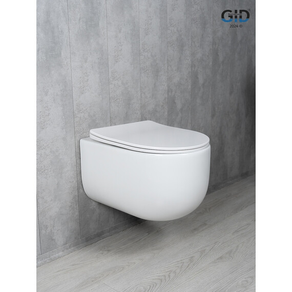 УНИТАЗ ПОДВЕСНОЙ TORNADO GID TR2133TF 62262Y БЕЛЫЙ 49X36X34