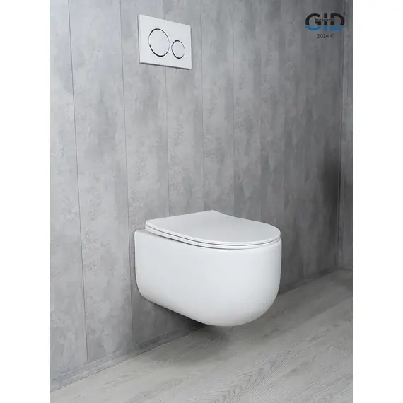 УНИТАЗ ПОДВЕСНОЙ TORNADO GID TR2133TF 62262Y БЕЛЫЙ 49X36X34