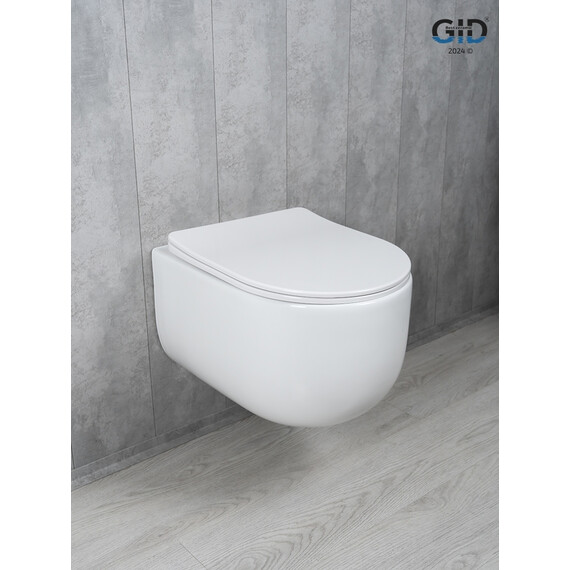 УНИТАЗ ПОДВЕСНОЙ TORNADO GID TR2133TF 62262Y БЕЛЫЙ 49X36X34