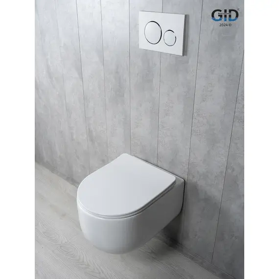 УНИТАЗ ПОДВЕСНОЙ TORNADO GID TR2133TF 62262Y БЕЛЫЙ 49X36X34