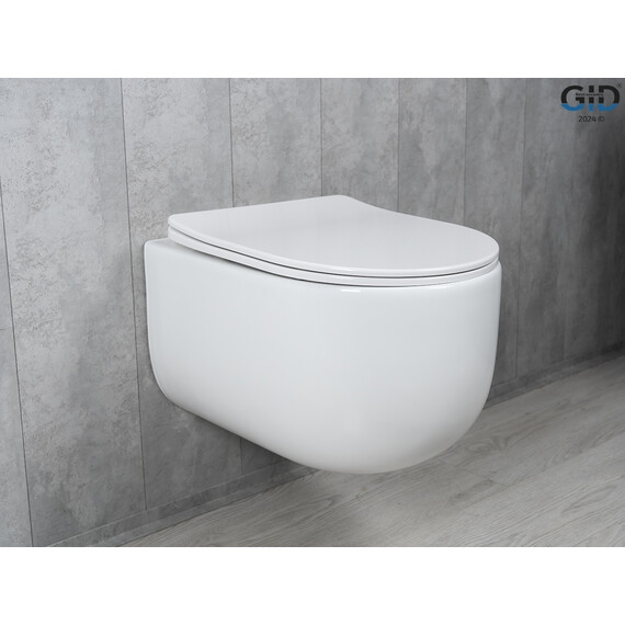 УНИТАЗ ПОДВЕСНОЙ TORNADO GID TR2133TF 62262Y БЕЛЫЙ 49X36X34