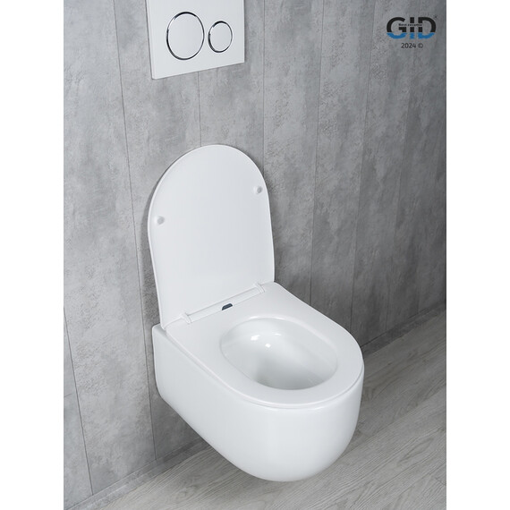 УНИТАЗ ПОДВЕСНОЙ TORNADO GID TR2133TF 62262Y БЕЛЫЙ 49X36X34