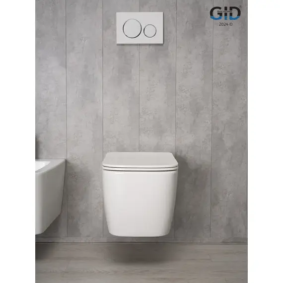 УНИТАЗ ПОДВЕСНОЙ GID TR2140 62254Y БЕЛЫЙ 51X35X37.5