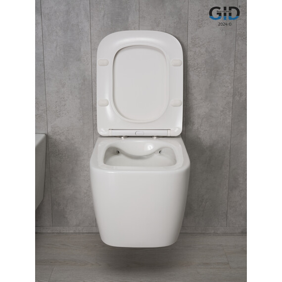 УНИТАЗ ПОДВЕСНОЙ GID TR2140 62254Y БЕЛЫЙ 51X35X37.5