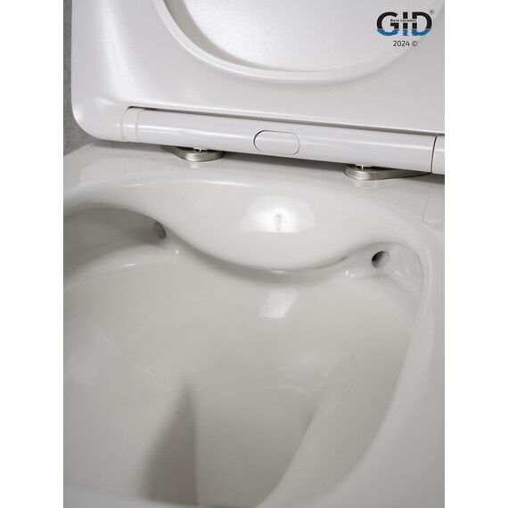 УНИТАЗ ПОДВЕСНОЙ GID TR2140 62254Y БЕЛЫЙ 51X35X37.5