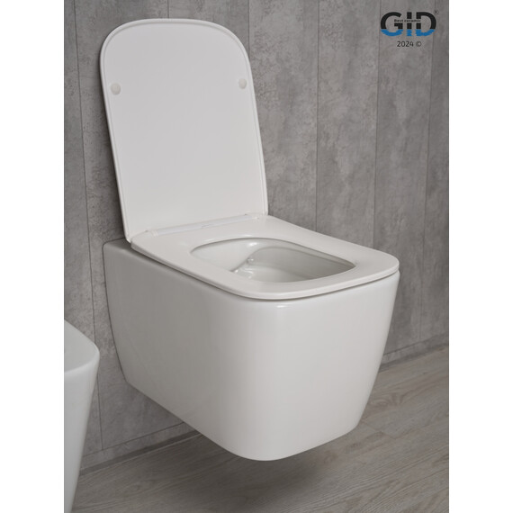 УНИТАЗ ПОДВЕСНОЙ GID TR2140 62254Y БЕЛЫЙ 51X35X37.5