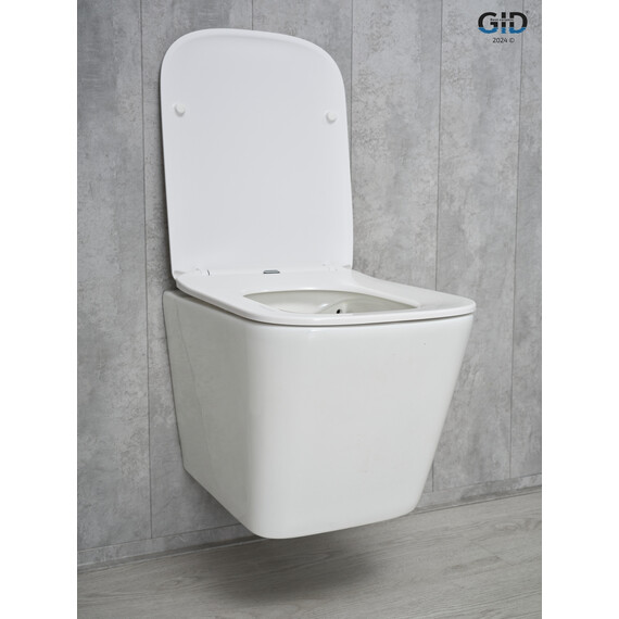 УНИТАЗ ПОДВЕСНОЙ GID TR2143 62257Y БЕЛЫЙ 49X34X36