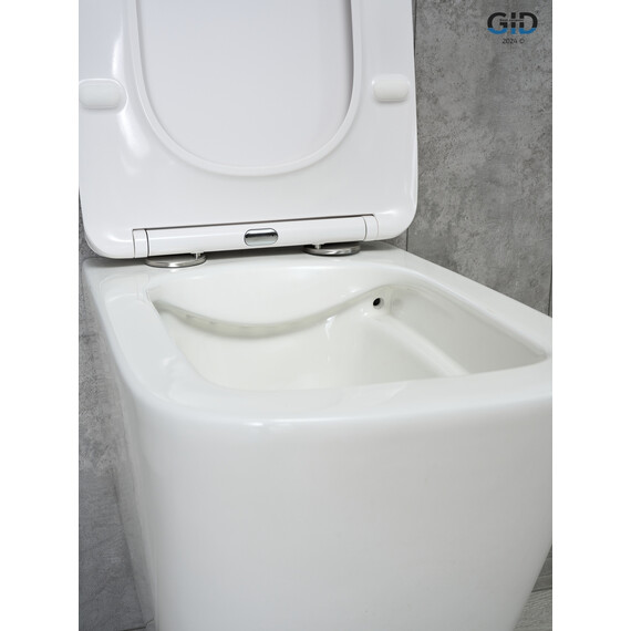 УНИТАЗ ПОДВЕСНОЙ GID TR2143 62257Y БЕЛЫЙ 49X34X36