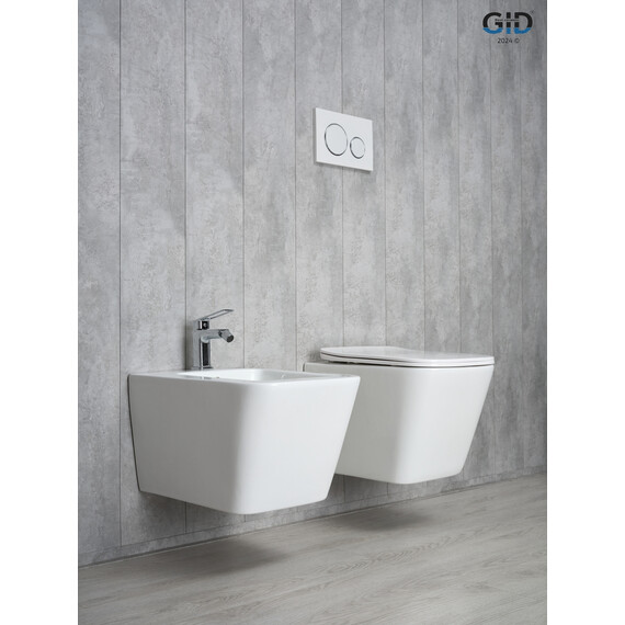 УНИТАЗ ПОДВЕСНОЙ GID TR2143 62257Y БЕЛЫЙ 49X34X36