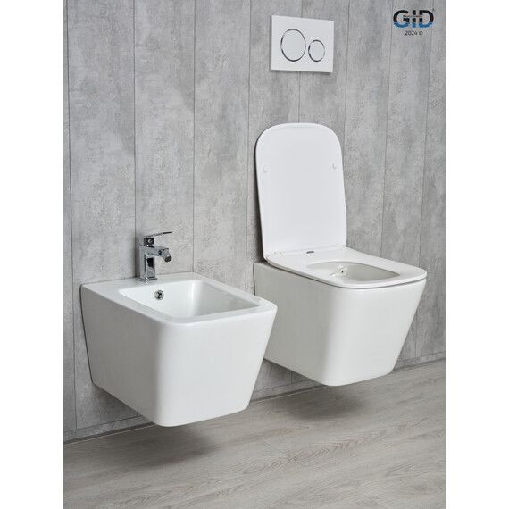 УНИТАЗ ПОДВЕСНОЙ GID TR2143 62257Y БЕЛЫЙ 49X34X36