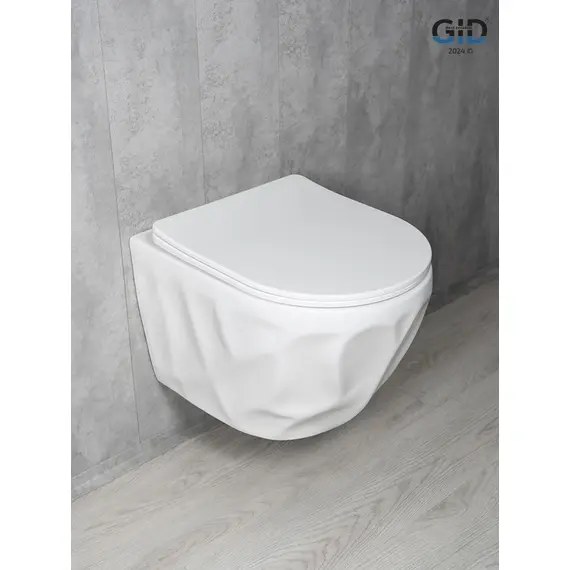 УНИТАЗ ПОДВЕСНОЙ TORNADO GID TR2196TFX 62263Y БЕЛЫЙ 49X35.5X34