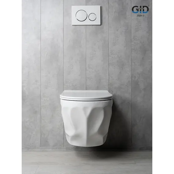 УНИТАЗ ПОДВЕСНОЙ TORNADO GID TR2196TFX 62263Y БЕЛЫЙ 49X35.5X34