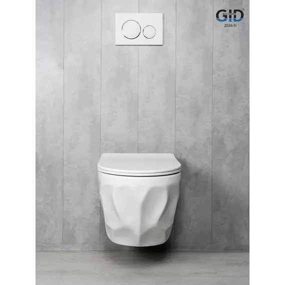 УНИТАЗ ПОДВЕСНОЙ TORNADO GID TR2196TFX 62263Y БЕЛЫЙ 49X35.5X34