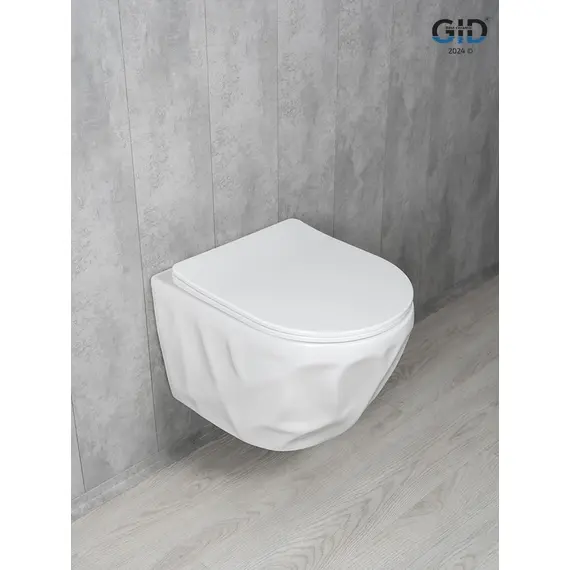 УНИТАЗ ПОДВЕСНОЙ TORNADO GID TR2196TFX 62263Y БЕЛЫЙ 49X35.5X34