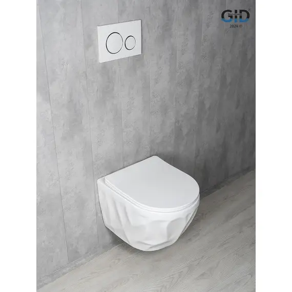 УНИТАЗ ПОДВЕСНОЙ TORNADO GID TR2196TFX 62263Y БЕЛЫЙ 49X35.5X34